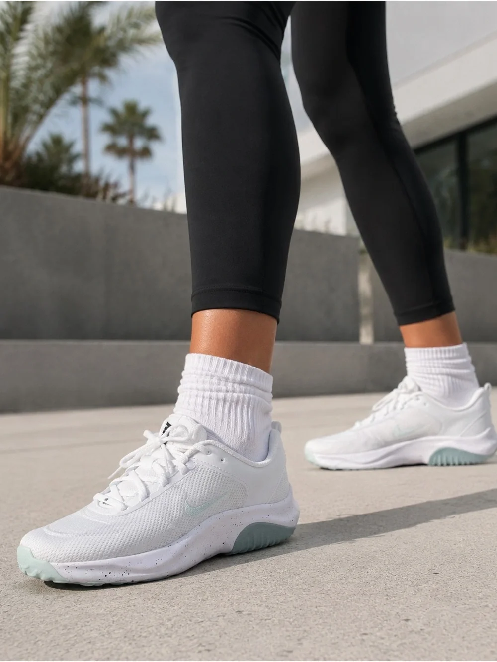 NEW Nike Legend Essential 3 Next Nature White Jade Ice Sneakers – Women’s 9